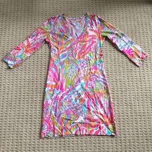Lilly Pulitzer resort dress.